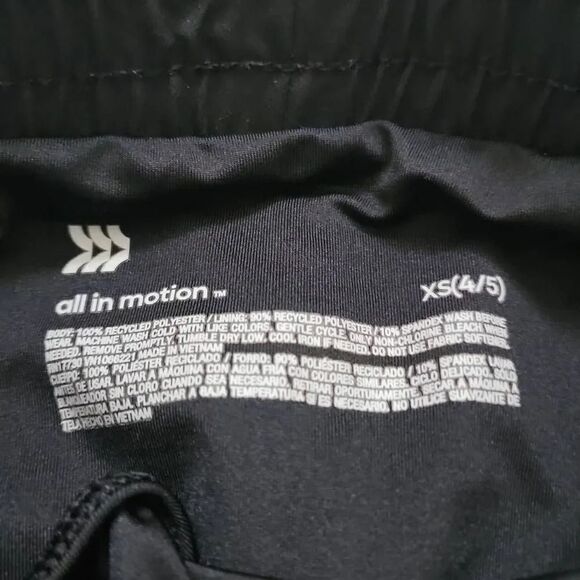 All In Motion Bizzy Beans Girls Size 4 Set of 2 Shorts Bundle - Picture 3 of 4